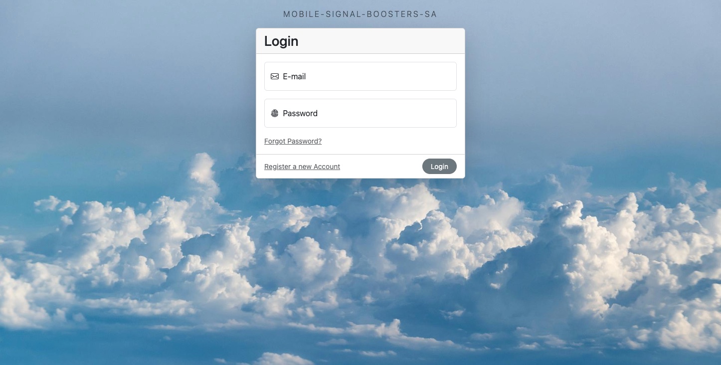 Log in