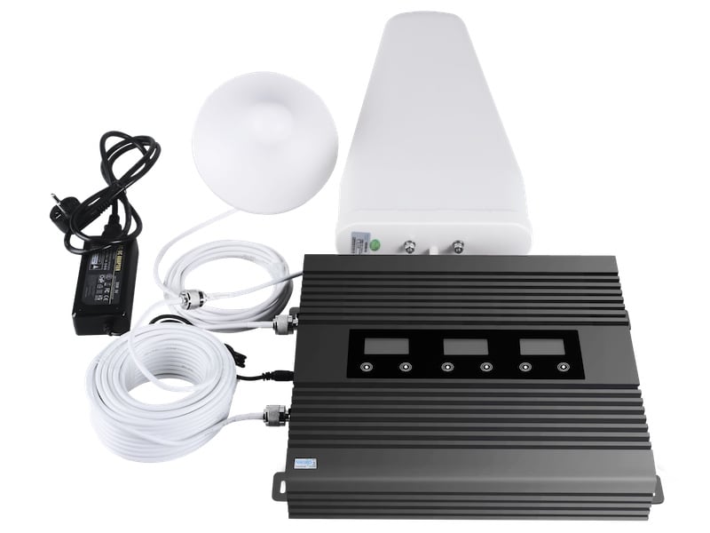 Image معزز إشارة الهاتف المحمول Nikrans LCD-250-GSM + 4G PRO
